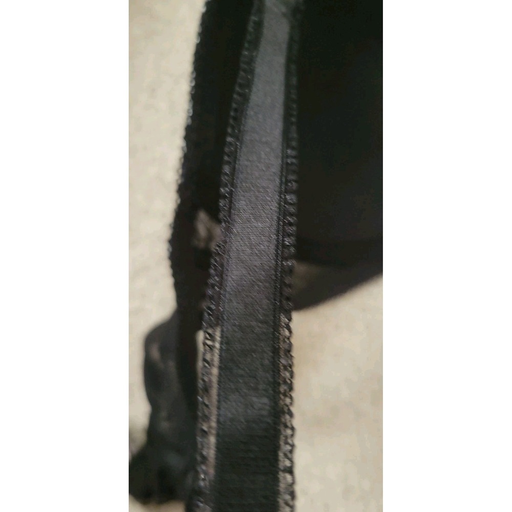 Victoria's Secret Dream Angels Bra 34D Black Silver Sparkle Wired Pretty EUC - Picture 10 of 16